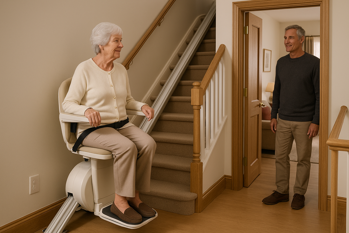 monte escalier ou demenagement en residence senior