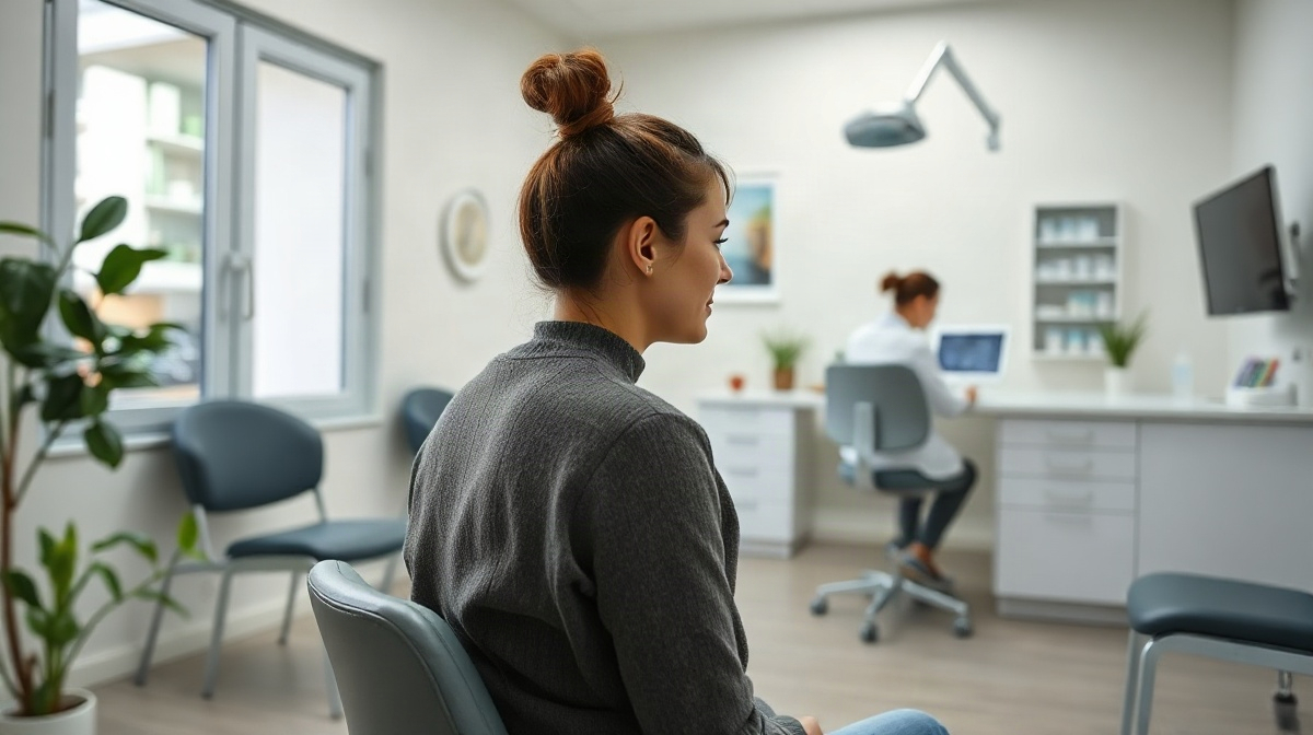 Nettoyage et détartrage chez le dentiste,