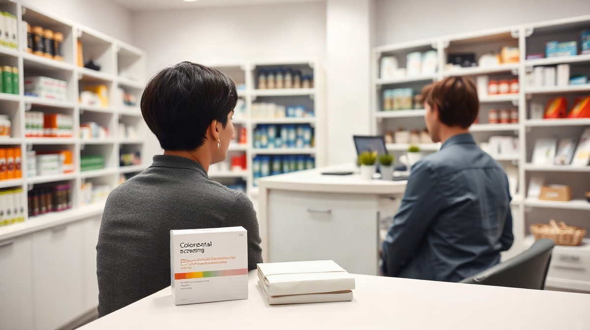 Le kit de dépistage colorectal reçu